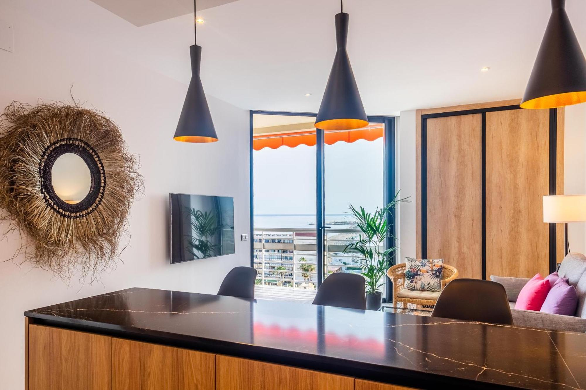 Fabuloso Apartamento Con Increibles Vistas Al Mar Торремолинос Экстерьер фото